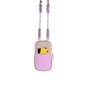 Sunset Blush Pink-Beige Phone Bag