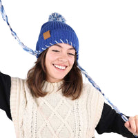 Sax Beanie Hat - Blue
