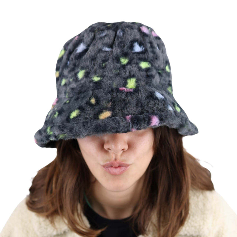 Green Spotted Bucket Hat