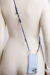 Deep Blue Adjustable Phone Strap