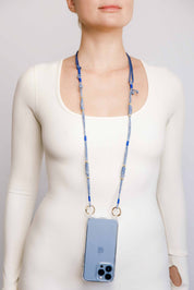 Sky Blue Adjustable Phone Strap