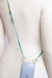 Aqua Adjustable Phone Strap