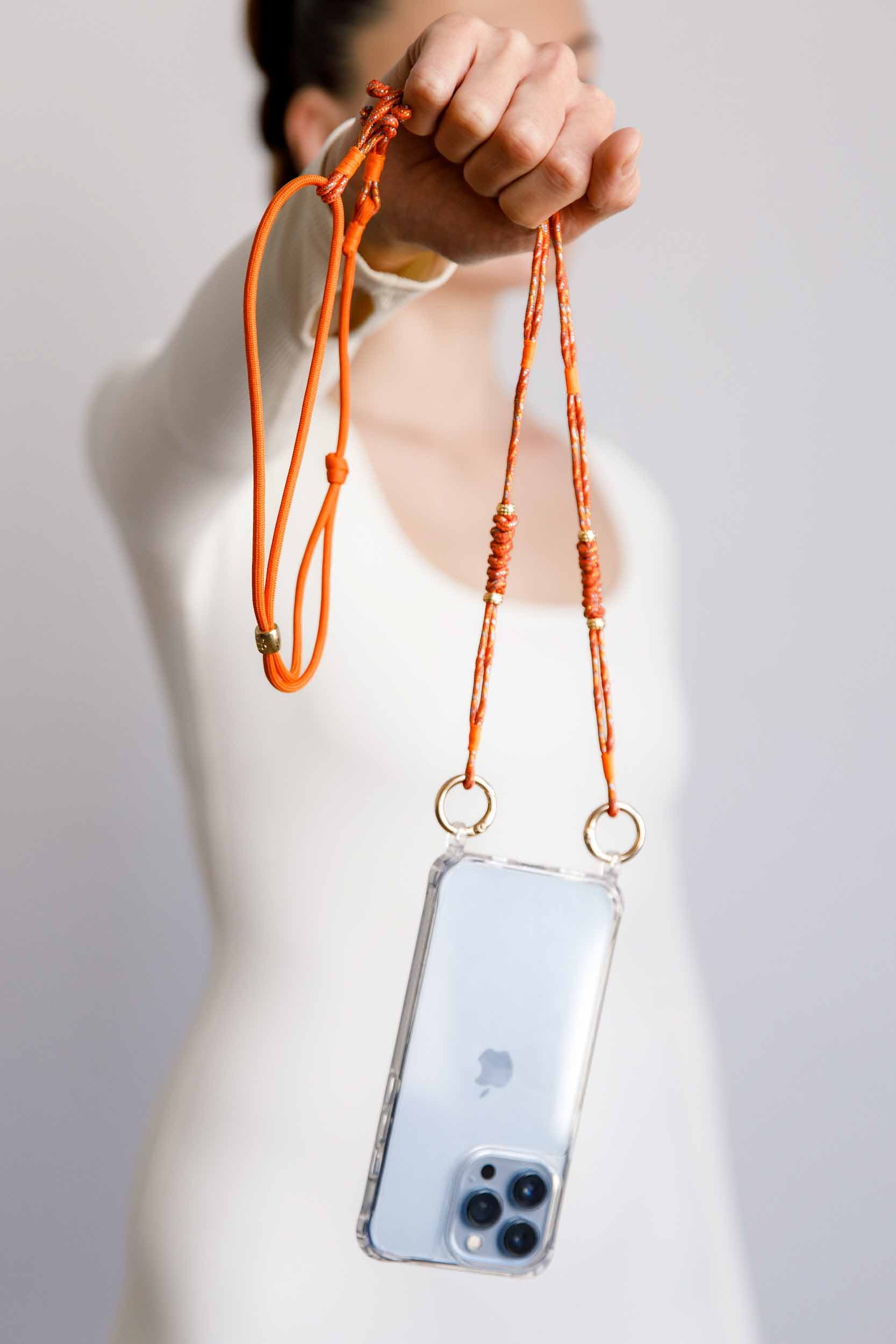 Coral Adjustable Phone Strap