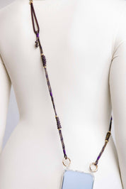 Plum Adjustable Phone Strap