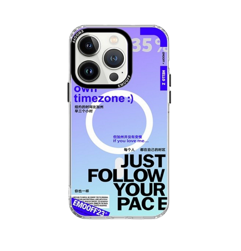 EMO OFF Z Series iPhone 15 Pro Hologram MagSafe 3D Case