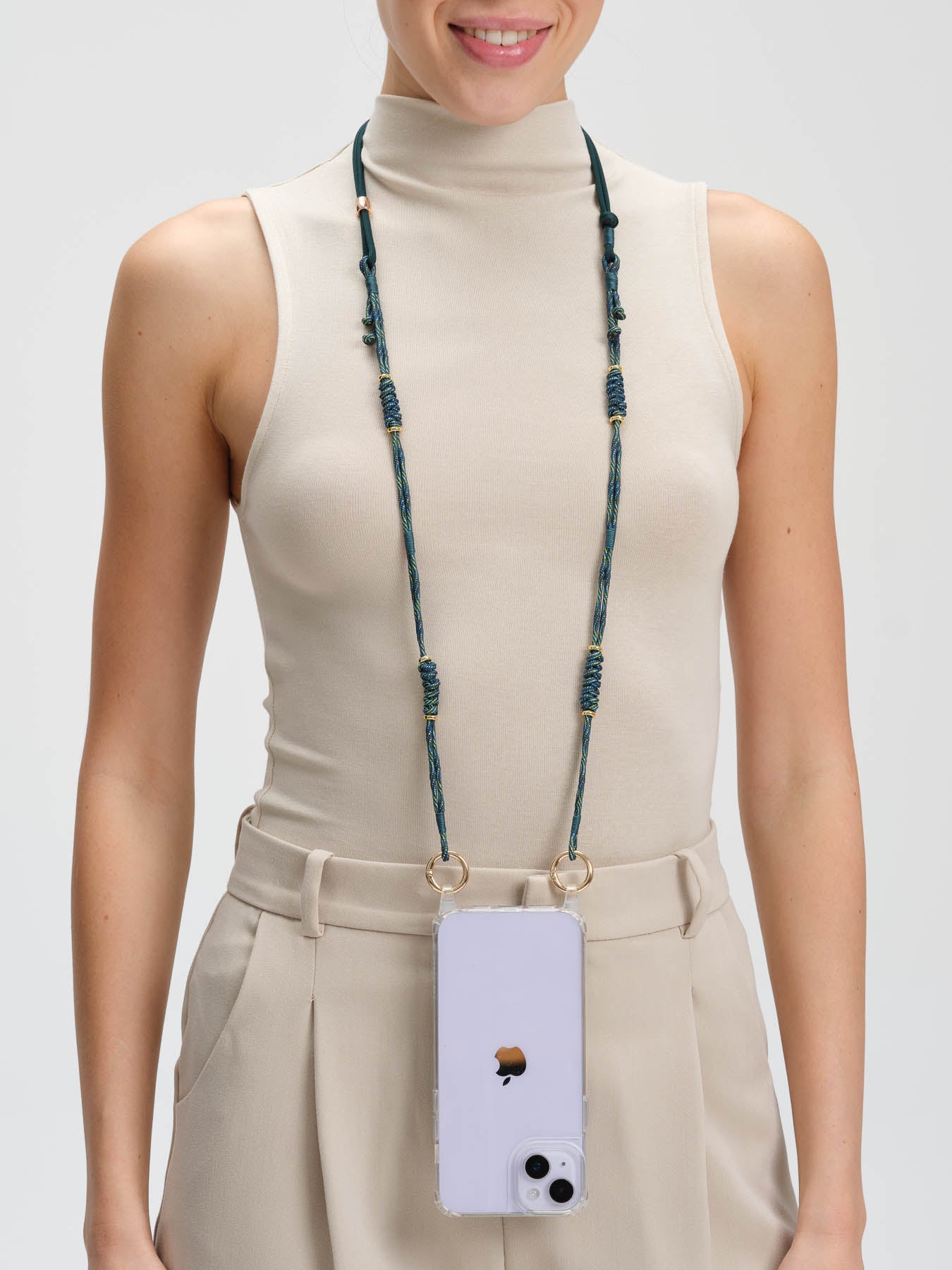 Liquid Gold Adjustable Phone Strap