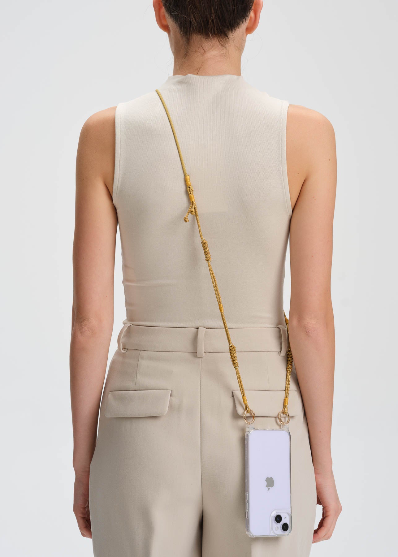 Pure Gold Adjustable Phone Strap