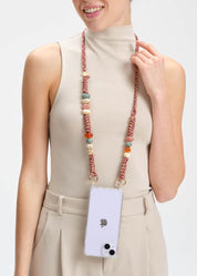 Blush Beads Adjustable Phone Strap