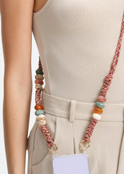 Blush Beads Adjustable Phone Strap