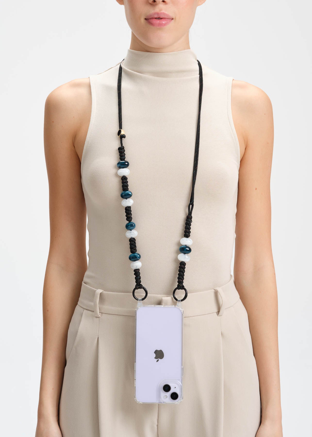 Bead Bloom Adjustable Phone Strap