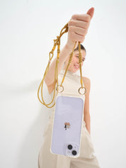 Pure Gold Adjustable Phone Strap