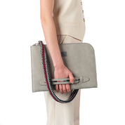 Lunar Mist Grey Bag Strap