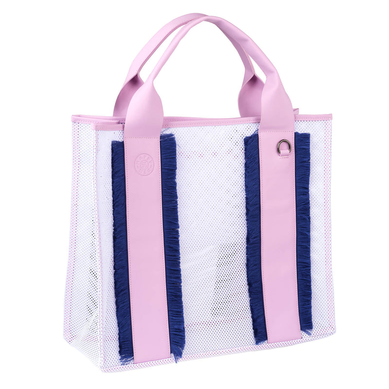 Nasti White Beach Bag