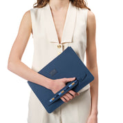 Deep Sea Navy Blue Clutch