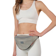 Lunar Mist Stone Gray Belt Bag