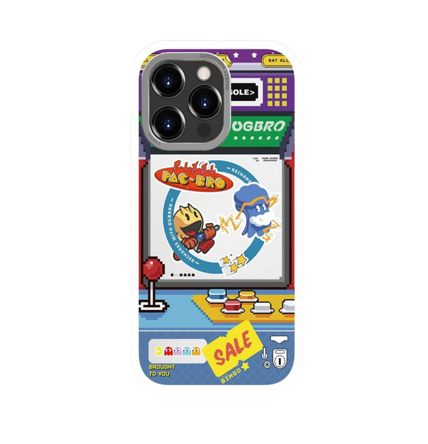 OGBRO Pac-Man Game Series iPhone 15 Pro Max MagSafe 3D Case