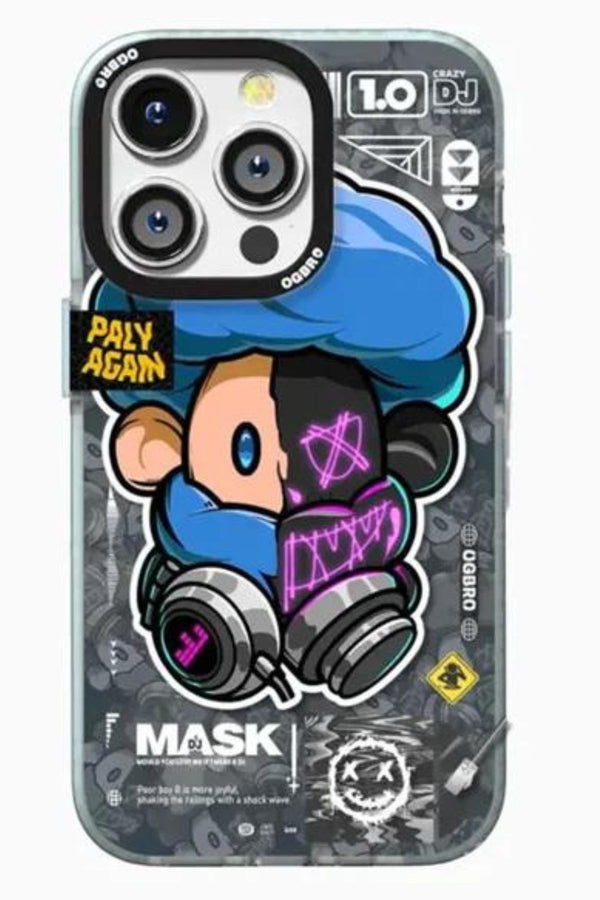 OGBRO Crazy DJ Series iPhone 14 Pro 3D Case