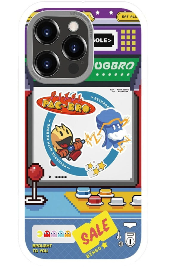 OGBRO Pac-Man Game Series iPhone 15 Pro Max MagSafe 3D Case