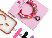 Capri phone strap set with gift box, phone case and phone patches