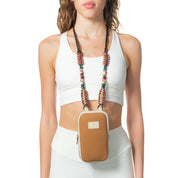 Petra Camel-Beige Phone Bag