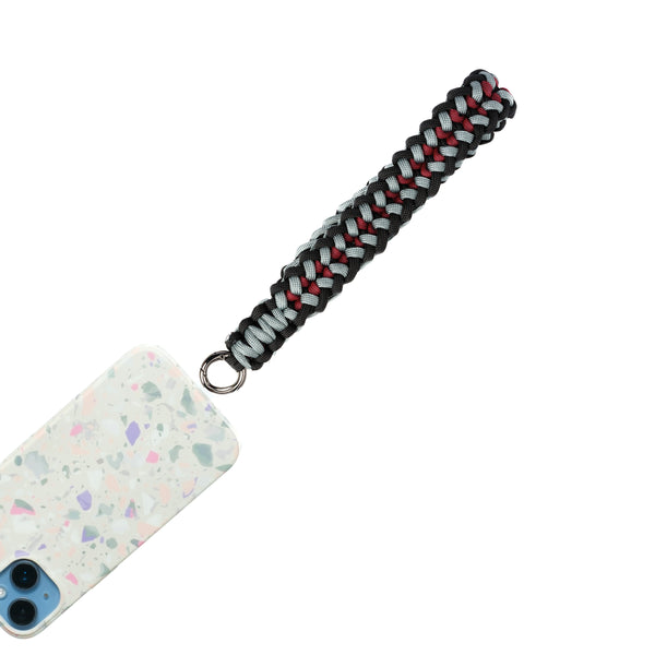 Lunar Mist Grey Short Phone Strap