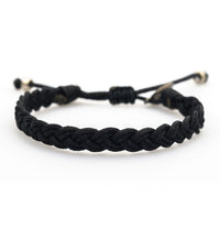 Black Knitted Anklet - Black / Single