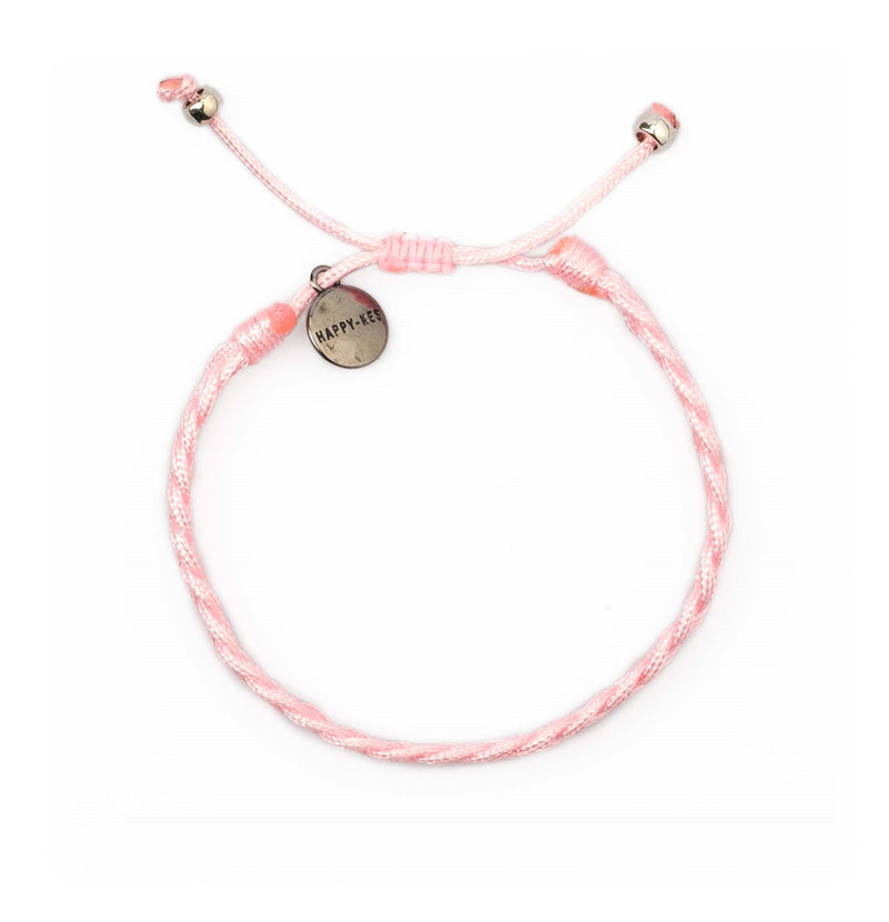 Pink Knitted Bracelet