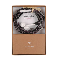 Shiny Luna Lightning Earphones - Black / Lightning